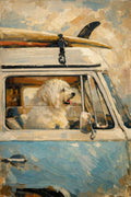 VW Cruisin' - Custom Pet Portrait